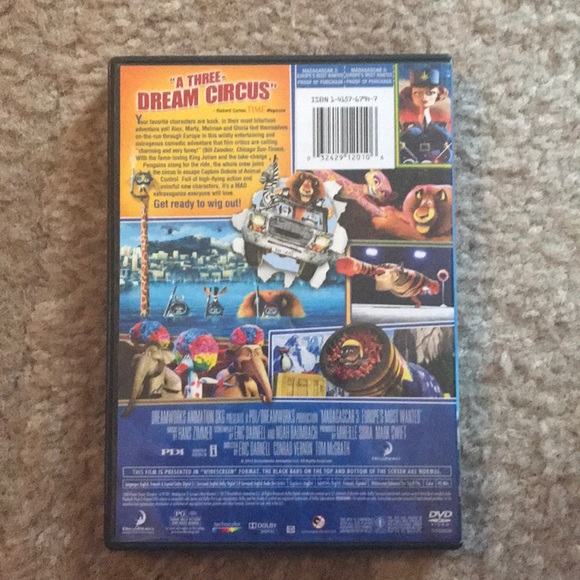 DreamWorks Madagascar 3 DVD - Picture 2 of 2